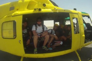 Realy sick helikopter skydive